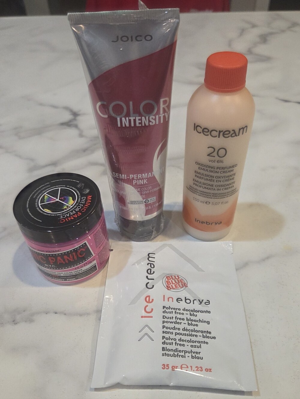 Hair Dye Kit Joico Manic Panic Ice Cream